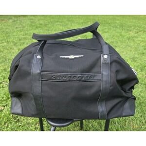 Chrysler Touring Gear Crossfire Satchel Duffel Bag Black Travel